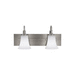 Generation Lighting GLVS12702EN3BS Brushed Steel 2 Bulb Bathroom Light