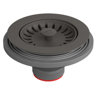  Colorline Drain Strainer Kitchen Accessory - Slate Grey