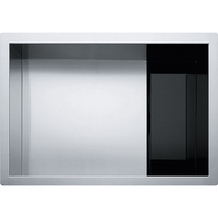  Crystal Stainless Steel Undermount - Single Bowl Kitchen Sink - Stainless Steel
