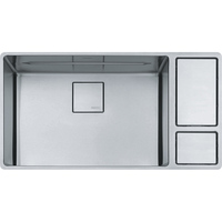  Chef Center Stainless Steel Undermount - Single Bowl Kitchen Sink - Stainless Steel