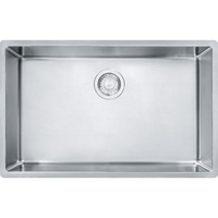  Cube Stainless Steel Undermount - Single Bowl Kitchen Sink - Stainless Steel