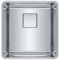  Pescara Stainless Steel Undermount - Single Bowl Kitchen Sink - Stainless Steel