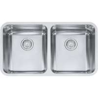  Grande Stainless Steel Undermount - Double Bowl Kitchen Sink - Stainless Steel