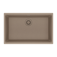  Maris White/Color Undermount - Single Bowl Kitchen Sink - Oyster