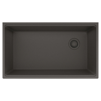  Maris White/Color Undermount - Single Bowl Kitchen Sink - Slate Grey