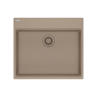  Maris White/Color Single Bowl Kitchen Sink - Oyster
