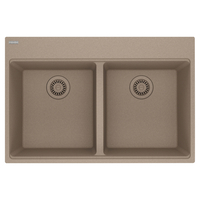 Double Bowl Kitchen Sink 33 x 22 Double Bowl Kitchen Sink 33 x 22
