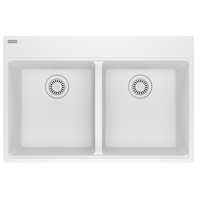 Double Bowl Kitchen Sink 33 x 22 Double Bowl Kitchen Sink 33 x 22