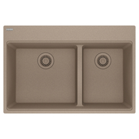 Double Bowl Kitchen Sink 33 x 22 Double Bowl Kitchen Sink 33 x 22