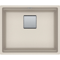  Peak White/Color Undermount - Single Bowl Kitchen Sink - Champagne