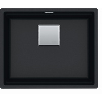  Peak White/Color Undermount - Single Bowl Kitchen Sink - Onyx