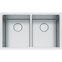  Professional 2 Stainless Steel Undermount - Double Bowl Kitchen Sink - Stainless Steel