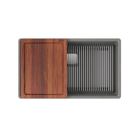 Single Bowl Sinks 32 x 18-3/4