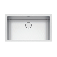 Professional 2 Stainless Steel Undermount - Single Bowl Kitchen Sink - Stainless Steel