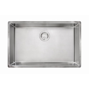 FCUX11027 Cube Stainless Steel Undermount - Single Bowl Kitchen Sink - Stainless Steel