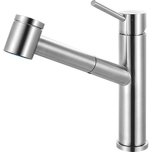 FFFPS3450 Steel Pull-Out Spray Kitchen Faucet - Stainless Steel