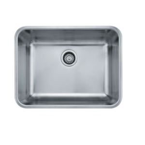 FGDX11023 Grande Stainless Steel Undermount - Single Bowl Kitchen Sink - Stainless Steel