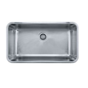 FGDX11031 Grande Stainless Steel Undermount - Single Bowl Kitchen Sink - Stainless Steel