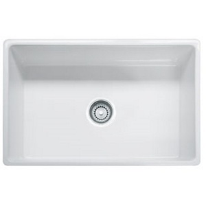 FFHK71030WH Farm House White/Color Undermount - Single Bowl Kitchen Sink - White