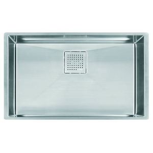 FPKX11028 Peak Stainless Steel Undermount - Single Bowl Kitchen Sink - Stainless Steel