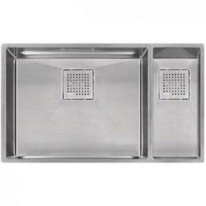 FPKX160 Peak Stainless Steel Undermount - Double Bowl Kitchen Sink - Stainless Steel