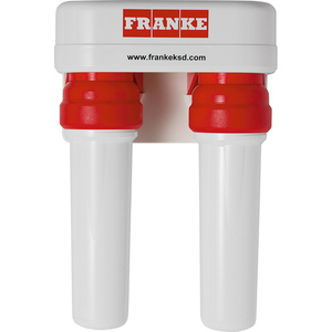 FFRCNSTRDUO1 Under Counter Filter Water Filtration - White