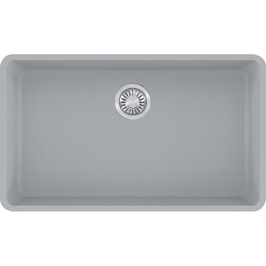 FKBG11031SHG Kubus White/Color Undermount - Single Bowl Kitchen Sink - Shadow Grey