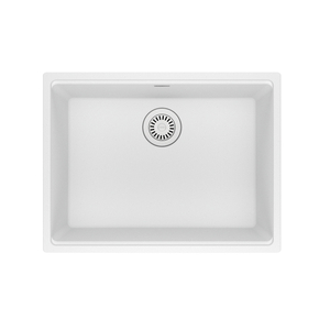 FMAG11023PWT Maris White/Color Undermount - Single Bowl Kitchen Sink - Polar White FMAG11023PWT Maris White/Color Undermount - Single Bowl Kitchen Sink - Polar White