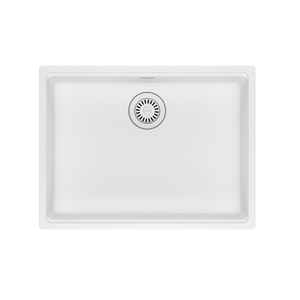 FMAG11023ADAPWT Maris White/Color Undermount - Single Bowl Kitchen Sink - Polar White FMAG11023ADAPWT Maris White/Color Undermount - Single Bowl Kitchen Sink - Polar White