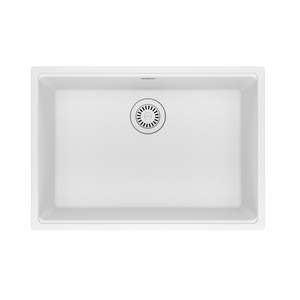 FMAG11025PWT Maris White/Color Undermount - Single Bowl Kitchen Sink - Polar White FMAG11025PWT Maris White/Color Undermount - Single Bowl Kitchen Sink - Polar White