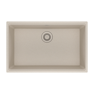 FMAG11028CHA Maris White/Color Undermount - Single Bowl Kitchen Sink - Champagne