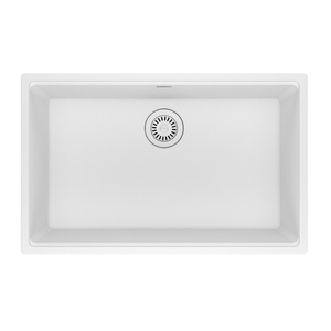 FMAG11028PWT Maris White/Color Undermount - Single Bowl Kitchen Sink - Polar White FMAG11028PWT Maris White/Color Undermount - Single Bowl Kitchen Sink - Polar White
