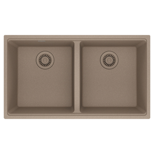 FMAG1201515OYS Maris White/Color Undermount - Double Bowl Kitchen Sink - Oyster