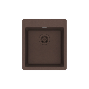 FMAG61015MOC Maris White/Color Dual Mount Single Bowl Kitchen Sink - Mocha FMAG61015MOC Maris White/Color Dual Mount Single Bowl Kitchen Sink - Mocha