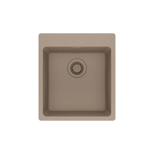 FMAG61015OYS Maris White/Color Dual Mount Single Bowl Kitchen Sink - Oyster FMAG61015OYS Maris White/Color Dual Mount Single Bowl Kitchen Sink - Oyster