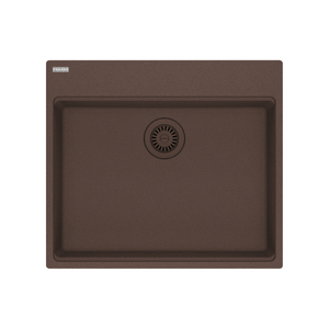 FMAG61023ADAMOC Maris White/Color Single Bowl Kitchen Sink - Mocha FMAG61023ADAMOC Maris White/Color Single Bowl Kitchen Sink - Mocha