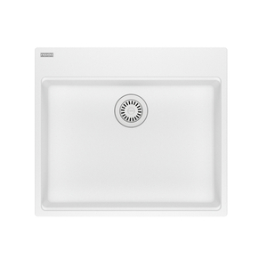 FMAG61023ADAPWT Maris White/Color Single Bowl Kitchen Sink - Polar White FMAG61023ADAPWT Maris White/Color Single Bowl Kitchen Sink - Polar White
