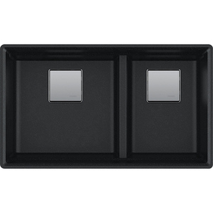 FPKG160ONY Peak White/Color Undermount - Double Bowl Kitchen Sink - Onyx FPKG160ONY Peak White/Color Undermount - Double Bowl Kitchen Sink - Onyx