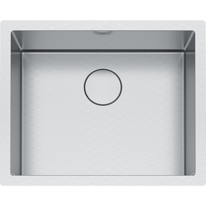 FPS2X11021 Professional 2 Stainless Steel Undermount - Single Bowl Kitchen Sink - Stainless Steel