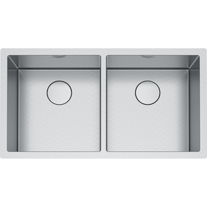 FPS2X1201616 Professional 2 Stainless Steel Undermount - Double Bowl Kitchen Sink - Stainless Steel