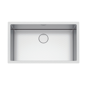 FPS2X11030 Professional 2 Stainless Steel Undermount - Single Bowl Kitchen Sink - Stainless Steel