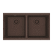 Franke FMAG1201414MOC Mocha Undermount Double Bowl Kitchen Sink