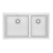 Franke FMAG1601611LDPWT Polar White Undermount Double Bowl Kitchen Sink