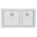 Franke FMAG1601812LDPWT Polar White Undermount Double Bowl Kitchen Sink
