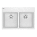 Franke FMAG6201414PWT Polar White Double Bowl Kitchen Sink