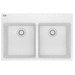 Franke FMAG6201515PWT Polar White Double Bowl Kitchen Sink