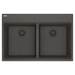 Franke FMAG6201515SLG Slate Grey Double Bowl Kitchen Sink