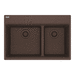 Franke FMAG6601611LDMOC Mocha Double Bowl Kitchen Sink