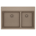 Franke FMAG6601812LDOYS Oyster Double Bowl Kitchen Sink