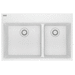Franke FMAG6601812LDPWT Polar White Double Bowl Kitchen Sink